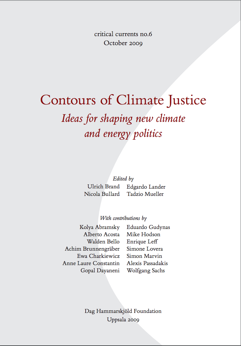 Contours of Climate Justice