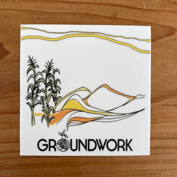 Groundwork desert corn sticker