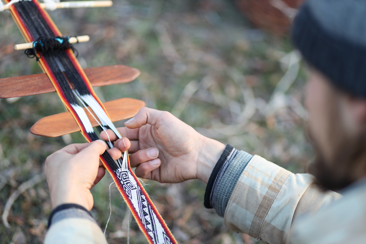 backstrap weaving pattern