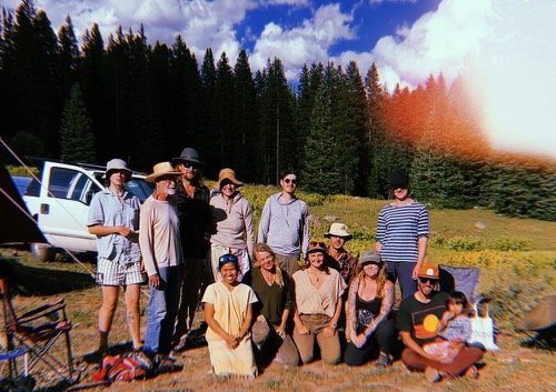 Groundwork Ecology course participants at camp in Colorado