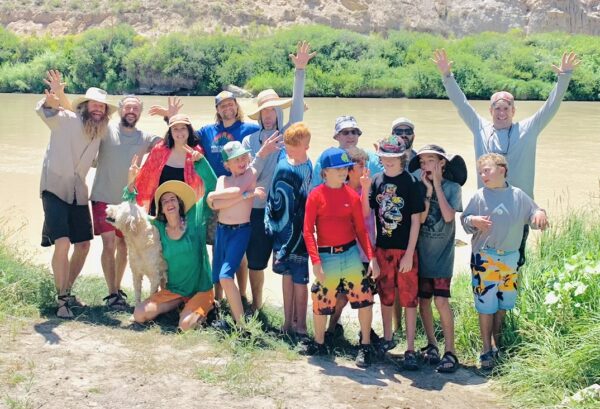 Firestarters river trip on the gunnison river