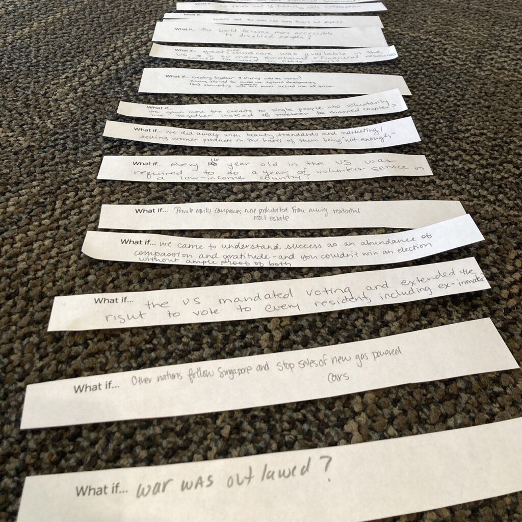 what if papers activity