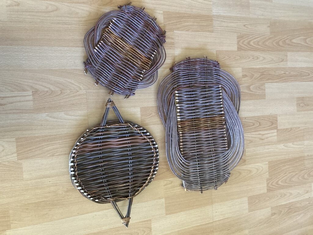 zarzo and tension tray baskets